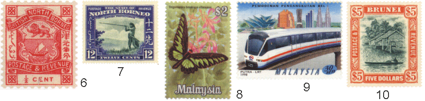 Малайзия филателия