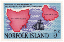 Норфолк филателия