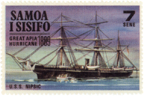 Самоа марки почтовые