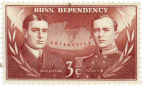 Земля Росса марки