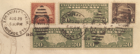 Рождение воздушной почтовой службы США