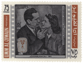 почтовая марка кино