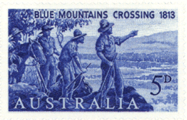 Марка 1963 г Австралия