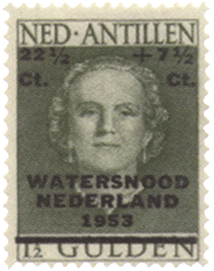 Стандартная марка с Нидерландских Антильских островов