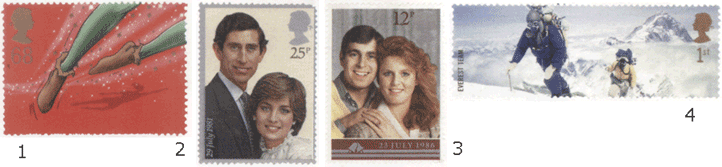 Британская почтовая марка