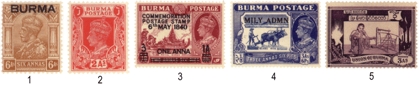 филателия Бирма