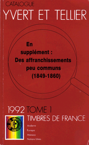 stamps Yvert-Tellier каталог марок