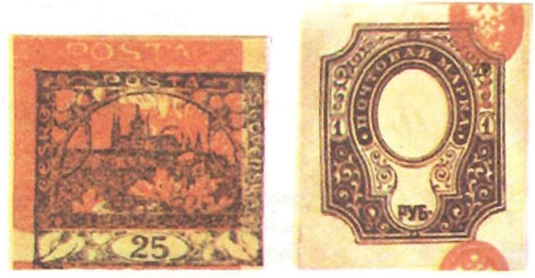 двойные оттиски при пробах печатной машины