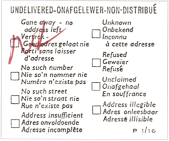 Этикетки авиапочты