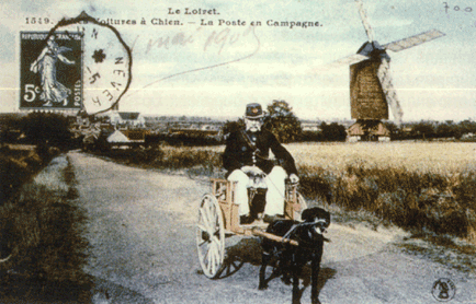 Почтовая тележка