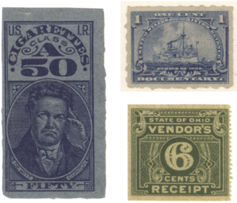 Американская гербовая марка для сигарет