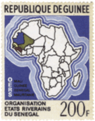 гвинея почтовая марка