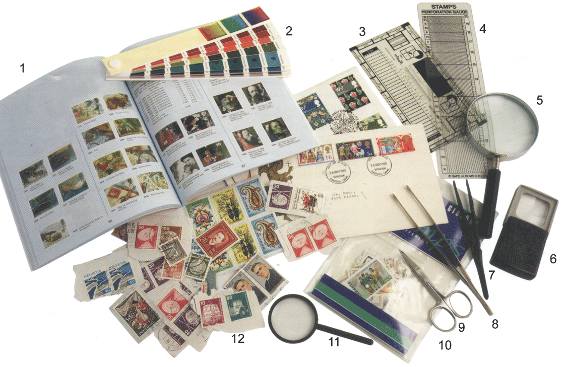 Инструменты для филателии