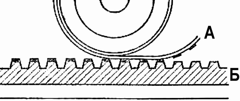 изображение высокой печати почтовой марки