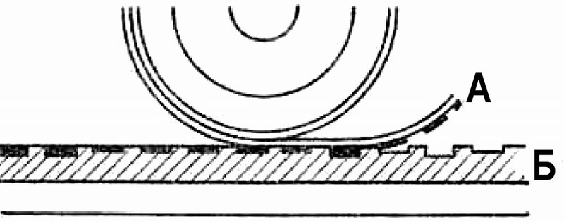 изображение глубокой печати почтовой марки