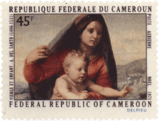 камерун почтовая марка