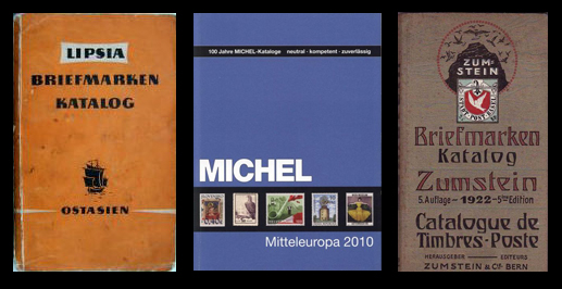 каталоги почтовых марок