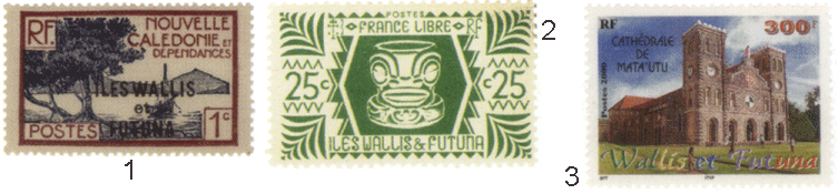 почтовые миниатюры Новой Каледонии