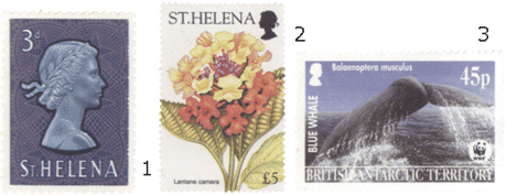 Почтовые марки острова Святой Елены