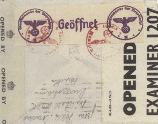 Конверт времен Второй мировой