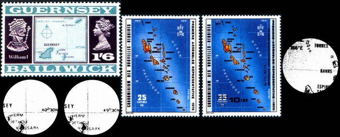 Ошибки на географических картах в филателии