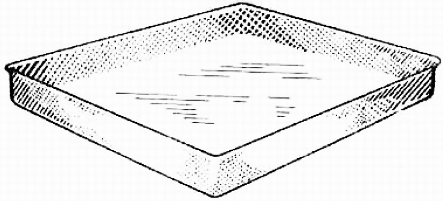 Ванночка для обработке гашеных марок