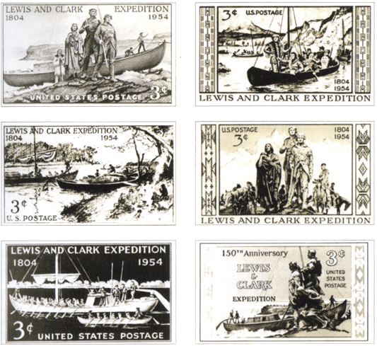 Памятный выпуск в честь Льюиса и Кларка