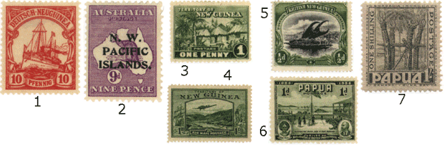 папуа-новая гвинея филателия