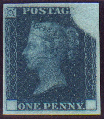 Синий двухпенсовик