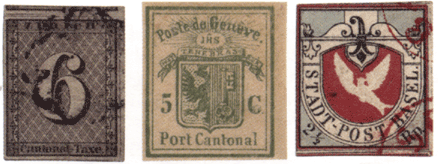 Швейцария почтовые марки