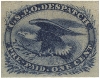 Безноминальная марка Бенджамин Франклин