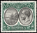 доминика почтовая марка