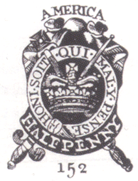 Тисненая гербовая марка