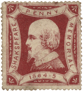 ярлык Юднопенсовый памятник Шекспиру