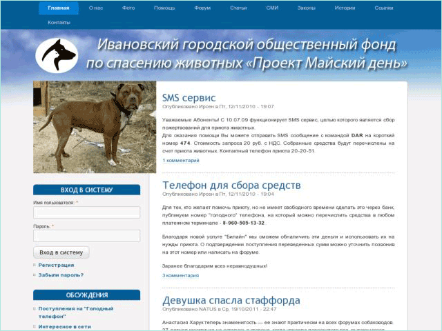 Проект Майский день