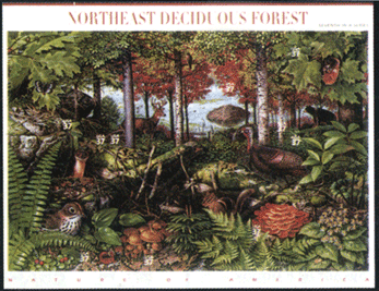 Полный печатный лист США